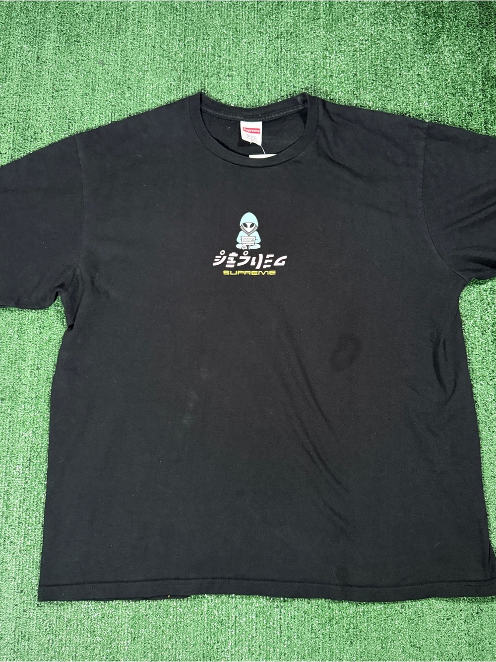 Supreme Alien Tee Black Size XL Made in USA